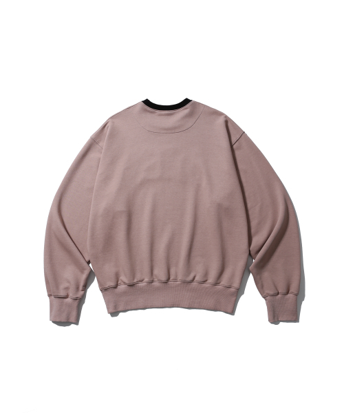 ANGLAN（アングラン）の「Palette Applique Sweat Shirt - Pink（スウェット・メンズ・その他・ONE SIZE）」の2枚目の写真