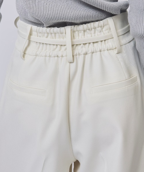 SWINGLE（スウィングル）の「リボンベルトタックフレアワイドパンツ（その他パンツ・レディース・ライトベージュ/グレー/ラベンダー・SMALL/MEDIUM）」の7枚目の写真