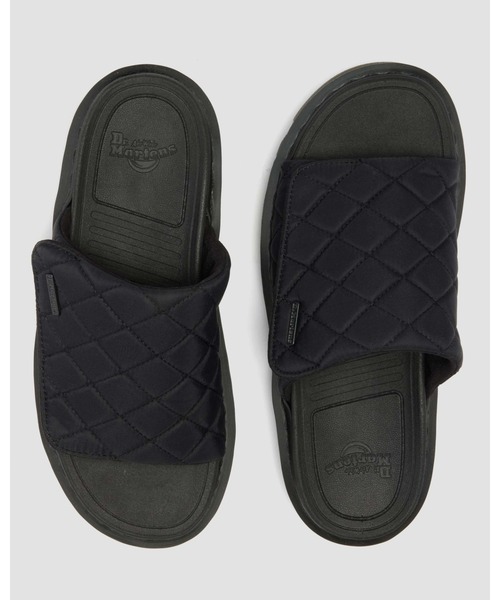 Dr. Martens(ドクターマーチン)の「Dr. Martens/ドクターマーチン ZEBZAG スライド サンダル 42015001(サンダル・メンズ・ブラック・UK9/UK8/UK7/UK6/UK5/UK4/UK3)」の2枚目の写真