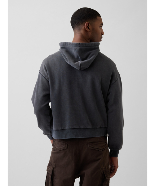 ギャップ　ヴィンテージソフトオーバーサイズ　パーカー　ユニセックス上下スウェット GAP（ギャップ） パーカー ヴィンテージソフト オーバーサイズ GAPロゴ