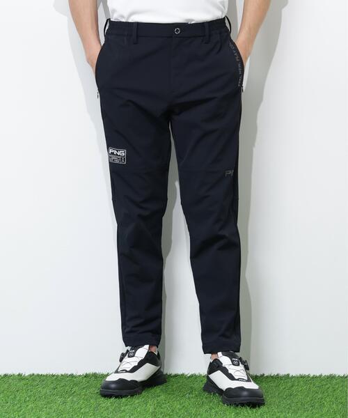 【PING APPAREL】全方向ストレッチ緯二重テーパードパンツ ＜GOLD＞ (MENS)