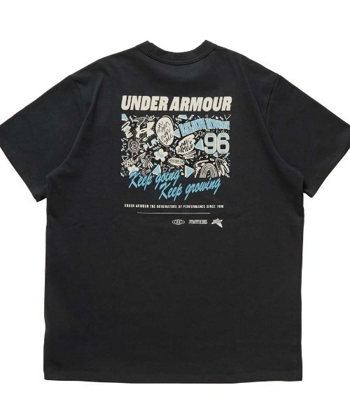 UNDER ARMOUR（アンダーアーマー）の「【別注】アンダーアーマー  UAヘビーウエイト ショートスリーブ Tシャツ 限定コラボ（Tシャツ/カットソー・レディース・ホワイト/ライラック/ブラック・S/M/L/XL）」の17枚目の写真