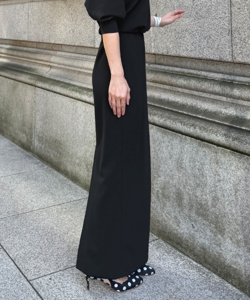 JENNE(ジェンヌ)の「カットソーIラインワンピース(ワンピース・レディース・ネイビー/ブラック・SMALL/MEDIUM/LARGE)」の11枚目の写真