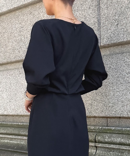 JENNE(ジェンヌ)の「カットソーIラインワンピース(ワンピース・レディース・ネイビー/ブラック・SMALL/MEDIUM/LARGE)」の20枚目の写真