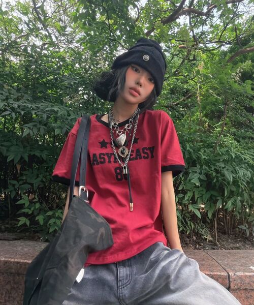 RSSC（アールエスエスシー）の「RIVET BIG SHOULDER BAG - BROWN（ショルダーバッグ・レディース・その他・FREE）」の13枚目の写真