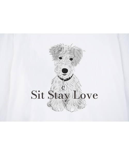 HARDCORE HAPPINESS(ハードコアハピネス)の「(L)SIT STAY LOVE ロングスリーブ(Tシャツ/カットソー・レディース・その他・FREE)」の4枚目の写真