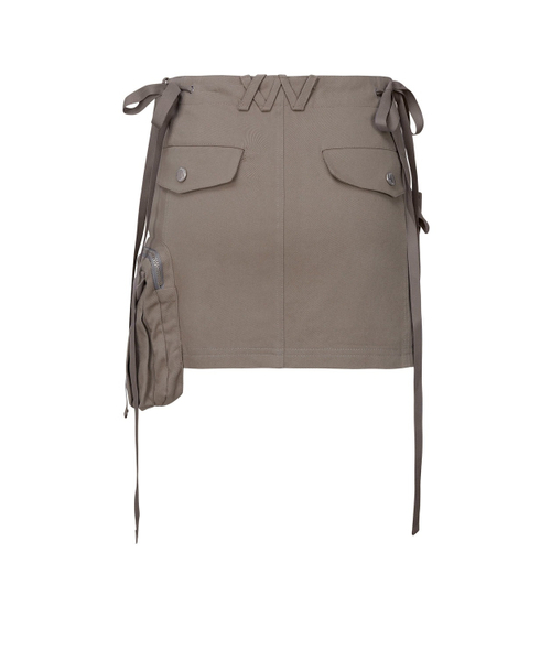 NACHE(ナチェ)の「STRAP CARGO MINI SKIRT VINTAGE BEIGE(スカート・レディース・その他・1/0)」の4枚目の写真