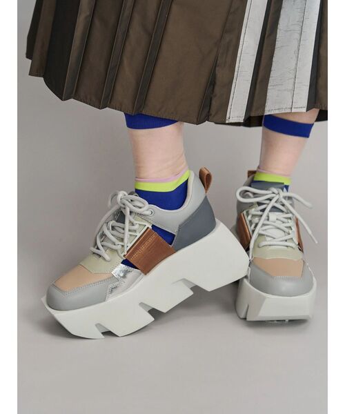 UNITED NUDE(ユナイテッドヌード)の「【UNITED NUDE】Bull Sporty(スニーカー・レディース・グレー/ブラック・35/36/37/38/39)」の10枚目の写真