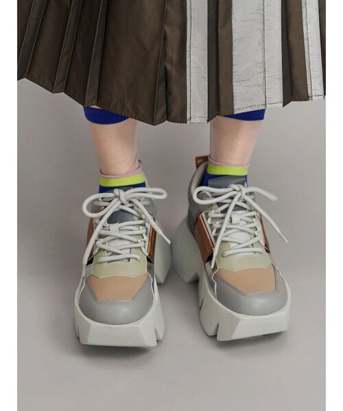 UNITED NUDE(ユナイテッドヌード)の「【UNITED NUDE】Bull Sporty(スニーカー・レディース・グレー/ブラック・35/36/37/38/39)」の9枚目の写真