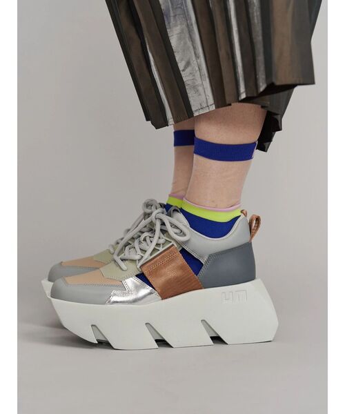 UNITED NUDE(ユナイテッドヌード)の「【UNITED NUDE】Bull Sporty(スニーカー・レディース・グレー/ブラック・35/36/37/38/39)」の8枚目の写真