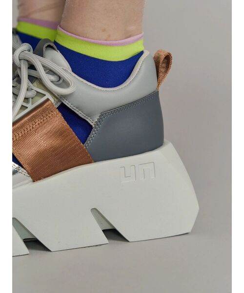 UNITED NUDE(ユナイテッドヌード)の「【UNITED NUDE】Bull Sporty(スニーカー・レディース・グレー/ブラック・35/36/37/38/39)」の6枚目の写真
