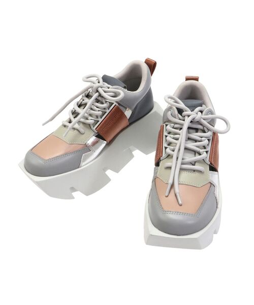 UNITED NUDE(ユナイテッドヌード)の「【UNITED NUDE】Bull Sporty(スニーカー・レディース・グレー/ブラック・35/36/37/38/39)」の15枚目の写真