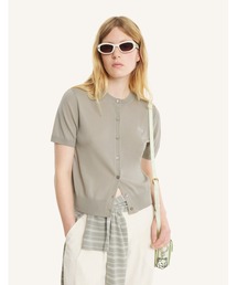 Maison Kitsune | BABY FOX FINE MERINO SHORT SLEEVE CARDIGAN(カーディガン/ボレロ)