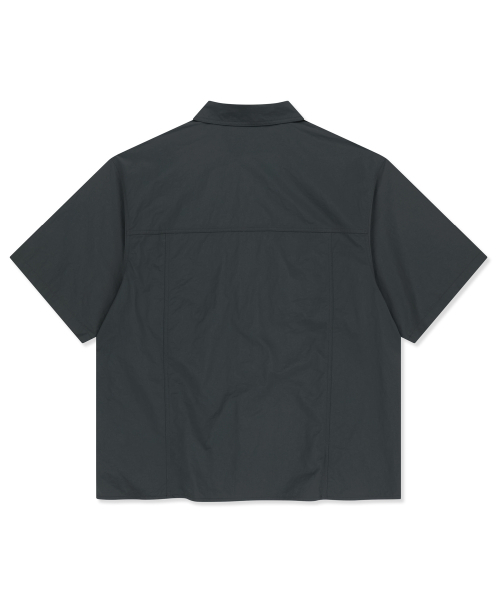 BROWNBREATH（ブラウンブレス）の「NYLON WORK SHIRTS - CHARCOAL（シャツ/ブラウス・レディース・その他・SMALL/MEDIUM/LARGE/X-LARGE）」の2枚目の写真