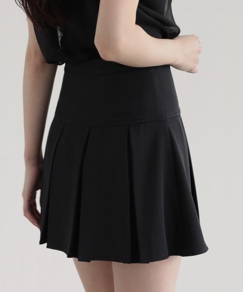 nouvellemoi（ヌーベルモイ）の「プリーツミニショートパンツ（その他パンツ・レディース・ブラウン/グレイッシュベージュ/ブラック/グレー・S/M/L）」の13枚目の写真
