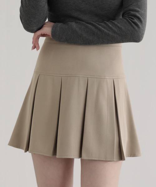 nouvellemoi（ヌーベルモイ）の「プリーツミニショートパンツ（その他パンツ・レディース・ブラウン/グレイッシュベージュ/ブラック/グレー・S/M/L）」の17枚目の写真