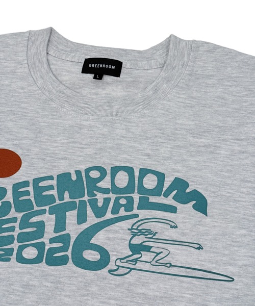 GREENROOM(グリーンルーム)の「【GREENROOM FESTIVAL / グリーンルーム フェスティバル】TY WILLIAMS × GREENROOM FESTIVAL 26 TEE #1(Tシャツ/カットソー・メンズ・アッシュ・X-LARGE/LARGE/MEDIUM)」の3枚目の写真