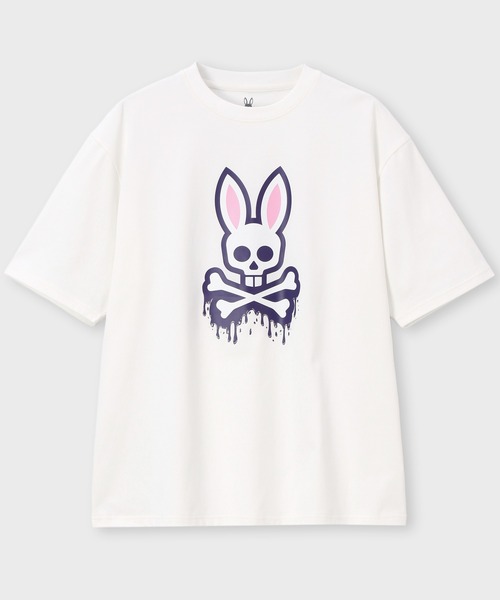 Psycho Bunny(サイコバニー)の「ドロッシーBUNNY プリントTシャツ(Tシャツ/カットソー・メンズ・ホワイト/ブラック・X-LARGE/LARGE/MEDIUM/SMALL)」の6枚目の写真