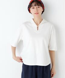 NATIC（ナティック）の「◆≪NATIC×human woman≫セーラーカットソープルオーバー（Tシャツ/カットソー）」
