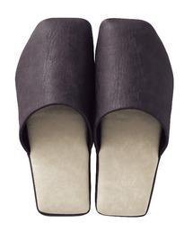 BELLE MAISON DAYS（ベルメゾンデイズ）の「綺麗に揃えたくなる合皮スリッパ（ルームシューズ/スリッパ）」