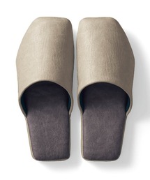 BELLE MAISON DAYS（ベルメゾンデイズ）の「綺麗に揃えたくなる合皮スリッパ（ルームシューズ/スリッパ）」