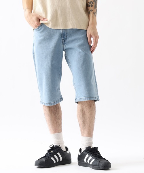 HANES(ヘインズ)の「HANES ストレッチデニム6ポケット ショートパンツ(デニムパンツ・メンズ・ネイビー/ブルー/サックスブルー・S/M/L/LL)」の22枚目の写真