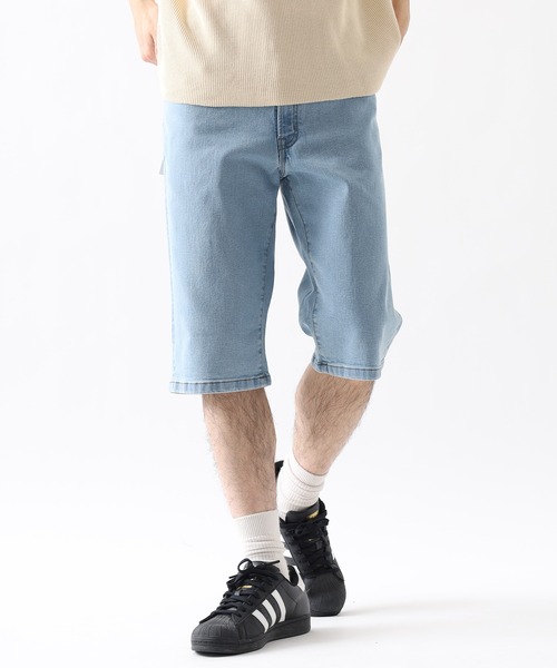 HANES(ヘインズ)の「HANES ストレッチデニム6ポケット ショートパンツ(デニムパンツ・メンズ・ネイビー/ブルー/サックスブルー・S/M/L/LL)」の21枚目の写真