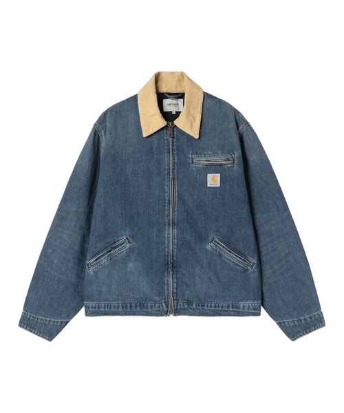 Carhartt WIP(カーハートダブリューアイピー)の「OG Detroit Jacket(デニムジャケット・メンズ・ブルー系その他5・SMALL/MEDIUM/LARGE)」の1枚目の写真