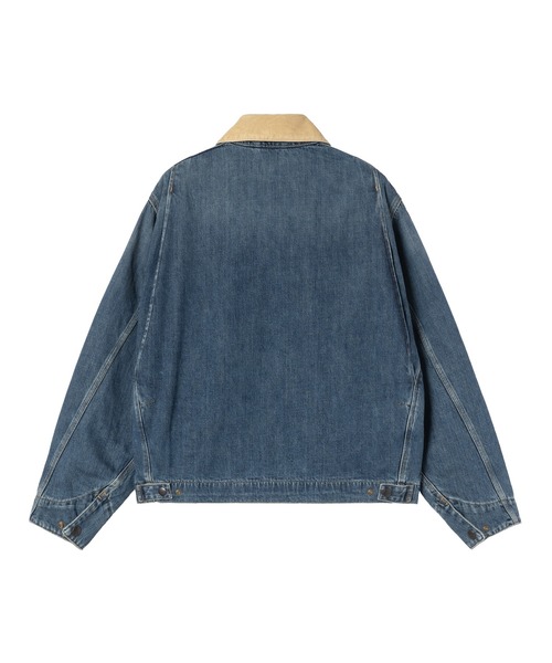 Carhartt WIP(カーハートダブリューアイピー)の「OG Detroit Jacket(デニムジャケット・メンズ・ブルー系その他5・SMALL/MEDIUM/LARGE)」の3枚目の写真