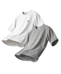 [2Pack] Speed Cool Short Sleeve White & Gray