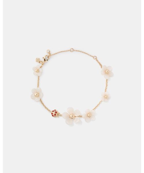 kate spade new york(ケイトスペード ニューヨーク)の「サマー デイズ フラワー スキャッター ブレスレット(ブレスレット・レディース・ホワイト・ONESIZE)」の1枚目の写真