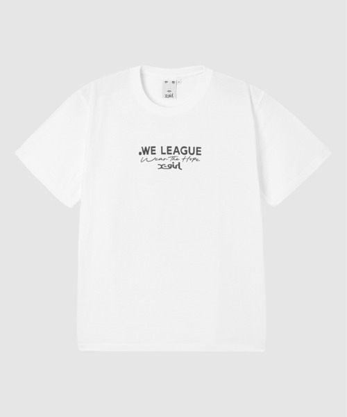 X-girl SPORTS(エックスガールスポーツ)の「WE LIMITED S/S TEE(Tシャツ/カットソー・メンズ・ホワイト/ブラック・SMALL/X-LARGE/MEDIUM/LARGE)」の1枚目の写真