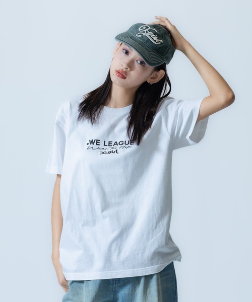 X-girl SPORTS(エックスガールスポーツ)の「WE LIMITED S/S TEE(Tシャツ/カットソー・メンズ・ホワイト/ブラック・SMALL/X-LARGE/MEDIUM/LARGE)」の3枚目の写真