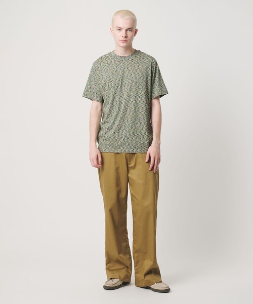 Coohem(コーヘン)の「<COOHEM> ONI KASURI TEE/Tシャツ(Tシャツ/カットソー・メンズ・オリーブ/レッド・M/L)」の4枚目の写真