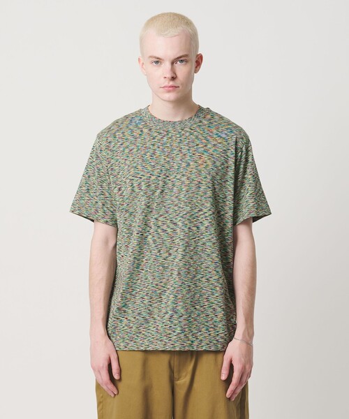 Coohem(コーヘン)の「<COOHEM> ONI KASURI TEE/Tシャツ(Tシャツ/カットソー・メンズ・オリーブ/レッド・M/L)」の5枚目の写真