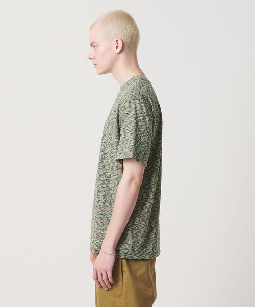 Coohem(コーヘン)の「<COOHEM> ONI KASURI TEE/Tシャツ(Tシャツ/カットソー・メンズ・オリーブ/レッド・M/L)」の6枚目の写真