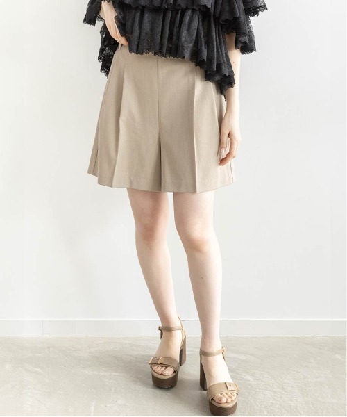 RANDA(ランダ)の「モノグラムベルト付きショートパンツ(その他パンツ・レディース・ベージュ/ライトグレー/ダークブラウン・0/1)」の13枚目の写真