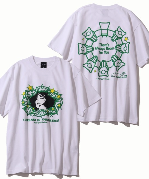 HUF(ハフ)の「【HUF/ハフ】アソート アートワークデザイン ヘビーウェイト 半袖 Tシャツ(Tシャツ/カットソー・メンズ・グリーン系2/グリーン系4/グリーン系1/ベージュ系1/ベージュ系2/ブラウン系1/グレー系2/グレー系3/グレー系1/ブラック系8/ブラック系9/ブラック系7/ブラック系5/ブラック系6/ブラック系4/ブラック系2/ブラック系3/ブラック系1/ホワイト系9/ブラック系/ホワイト系8/ホワイト系6/ホワイト系7/ホワイト系5/ホワイト系3/ホワイト系4/ホワイト系2/ブラック系その他7/ホワイト系1/ブラック系その他5/ブラック系その他6/ブラック系その他4/ブラック系その他2/ブラック系その他3/ホワイト系その他7/ホワイト系その他5/ホワイト系その他6/ホワイト系その他4/ホワイト系その他2/ホワイト系その他3/その他8/ライラック/その他7/その他6/その他5/ブラック系その他/その他4/その他2/その他3/その他1/ブラック×グレー/その他・L/XL/M/S)」の12枚目の写真