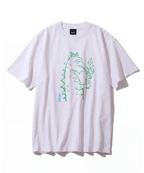 HUF(ハフ)の「【HUF/ハフ】アソート アートワークデザイン ヘビーウェイト 半袖 Tシャツ(Tシャツ/カットソー・メンズ・グリーン系2/グリーン系4/グリーン系1/ベージュ系1/ベージュ系2/ブラウン系1/グレー系2/グレー系3/グレー系1/ブラック系8/ブラック系9/ブラック系7/ブラック系5/ブラック系6/ブラック系4/ブラック系2/ブラック系3/ブラック系1/ホワイト系9/ブラック系/ホワイト系8/ホワイト系6/ホワイト系7/ホワイト系5/ホワイト系3/ホワイト系4/ホワイト系2/ブラック系その他7/ホワイト系1/ブラック系その他5/ブラック系その他6/ブラック系その他4/ブラック系その他2/ブラック系その他3/ホワイト系その他7/ホワイト系その他5/ホワイト系その他6/ホワイト系その他4/ホワイト系その他2/ホワイト系その他3/その他8/ライラック/その他7/その他6/その他5/ブラック系その他/その他4/その他2/その他3/その他1/ブラック×グレー/その他・L/XL/M/S)」の16枚目の写真