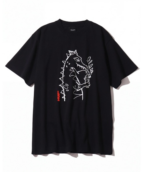 HUF(ハフ)の「【HUF/ハフ】アソート アートワークデザイン ヘビーウェイト 半袖 Tシャツ(Tシャツ/カットソー・メンズ・グリーン系2/グリーン系4/グリーン系1/ベージュ系1/ベージュ系2/ブラウン系1/グレー系2/グレー系3/グレー系1/ブラック系8/ブラック系9/ブラック系7/ブラック系5/ブラック系6/ブラック系4/ブラック系2/ブラック系3/ブラック系1/ホワイト系9/ブラック系/ホワイト系8/ホワイト系6/ホワイト系7/ホワイト系5/ホワイト系3/ホワイト系4/ホワイト系2/ブラック系その他7/ホワイト系1/ブラック系その他5/ブラック系その他6/ブラック系その他4/ブラック系その他2/ブラック系その他3/ホワイト系その他7/ホワイト系その他5/ホワイト系その他6/ホワイト系その他4/ホワイト系その他2/ホワイト系その他3/その他8/ライラック/その他7/その他6/その他5/ブラック系その他/その他4/その他2/その他3/その他1/ブラック×グレー/その他・L/XL/M/S)」の19枚目の写真
