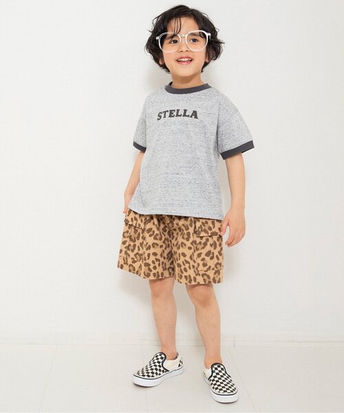BREEZE(ブリーズ)の「【WEB限定】ネップロゴ半袖Tシャツ(Tシャツ/カットソー・キッズ・グレー/アイボリー・90/100/110/120/130/140/150)」の3枚目の写真