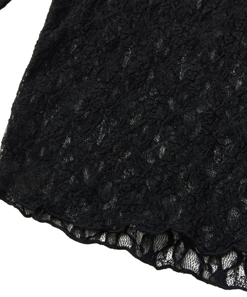 X-girl(エックスガール)の「FADED 2P SET LAYERED TOP(Tシャツ/カットソー・レディース・グレー/ブラック・ONE SIZE)」の12枚目の写真