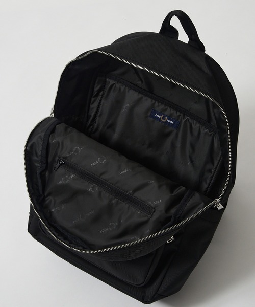 FRED PERRY(フレッドペリー)の「【FRED PERRY】BALLISTIC BACKPACK L3344(バックパック/リュック・メンズ・ブラック・FREE)」の20枚目の写真