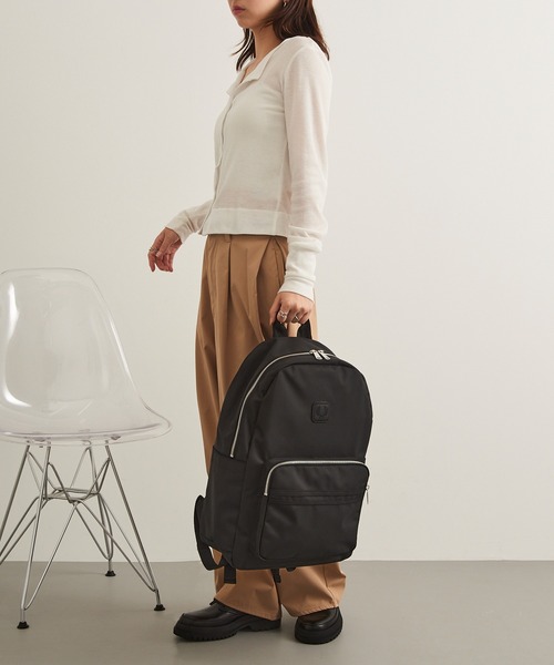 FRED PERRY(フレッドペリー)の「【FRED PERRY】BALLISTIC BACKPACK L3344(バックパック/リュック・メンズ・ブラック・FREE)」の15枚目の写真