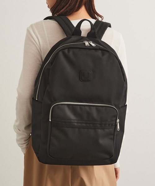 FRED PERRY(フレッドペリー)の「【FRED PERRY】BALLISTIC BACKPACK L3344(バックパック/リュック・メンズ・ブラック・FREE)」の7枚目の写真