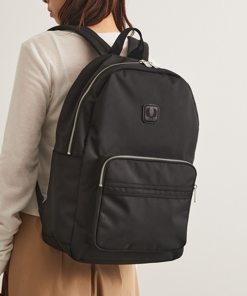 FRED PERRY(フレッドペリー)の「【FRED PERRY】BALLISTIC BACKPACK L3344(バックパック/リュック・メンズ・ブラック・FREE)」の6枚目の写真