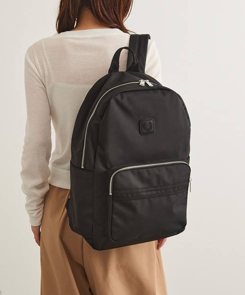 FRED PERRY(フレッドペリー)の「【FRED PERRY】BALLISTIC BACKPACK L3344(バックパック/リュック・メンズ・ブラック・FREE)」の9枚目の写真