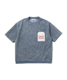 JUNRED（ジュンレッド）の「チルジーンズリベットポケットプルオーバー/セットアップ対応/軽量（Tシャツ/カットソー）」