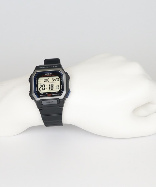 CASIO(カシオ)の「CASIO Collection / W-738H-1AJF(デジタル腕時計・メンズ・ブラック×シルバー・FREE)」の14枚目の写真
