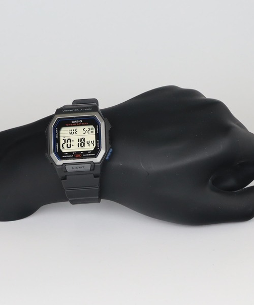 CASIO(カシオ)の「CASIO Collection / W-738H-1AJF(デジタル腕時計・メンズ・ブラック×シルバー・FREE)」の13枚目の写真